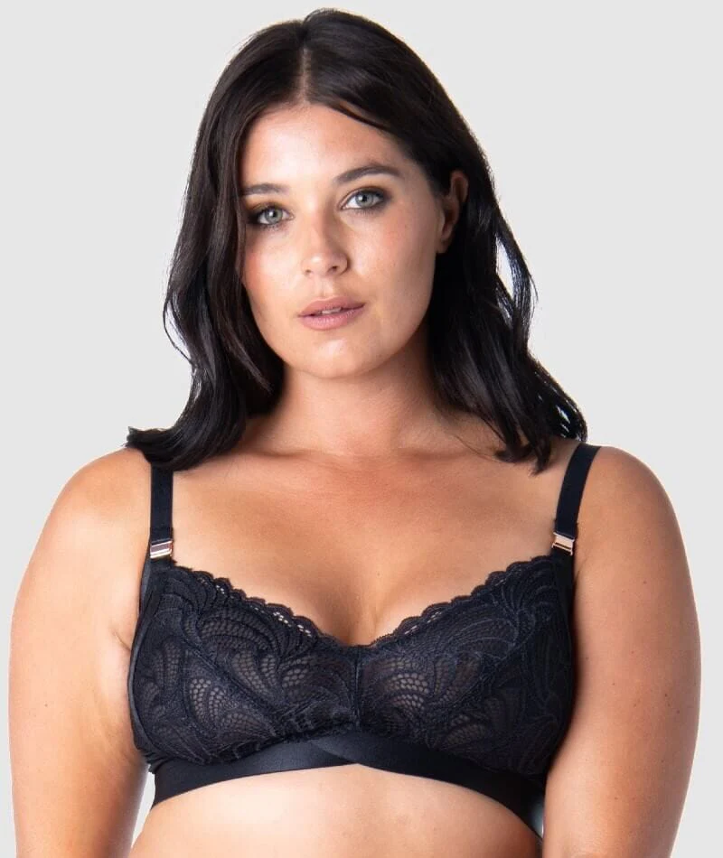 Hotmilk Warrior 2.0 Flexfit Wire-Free Nursing  Bra - Black - Image 7