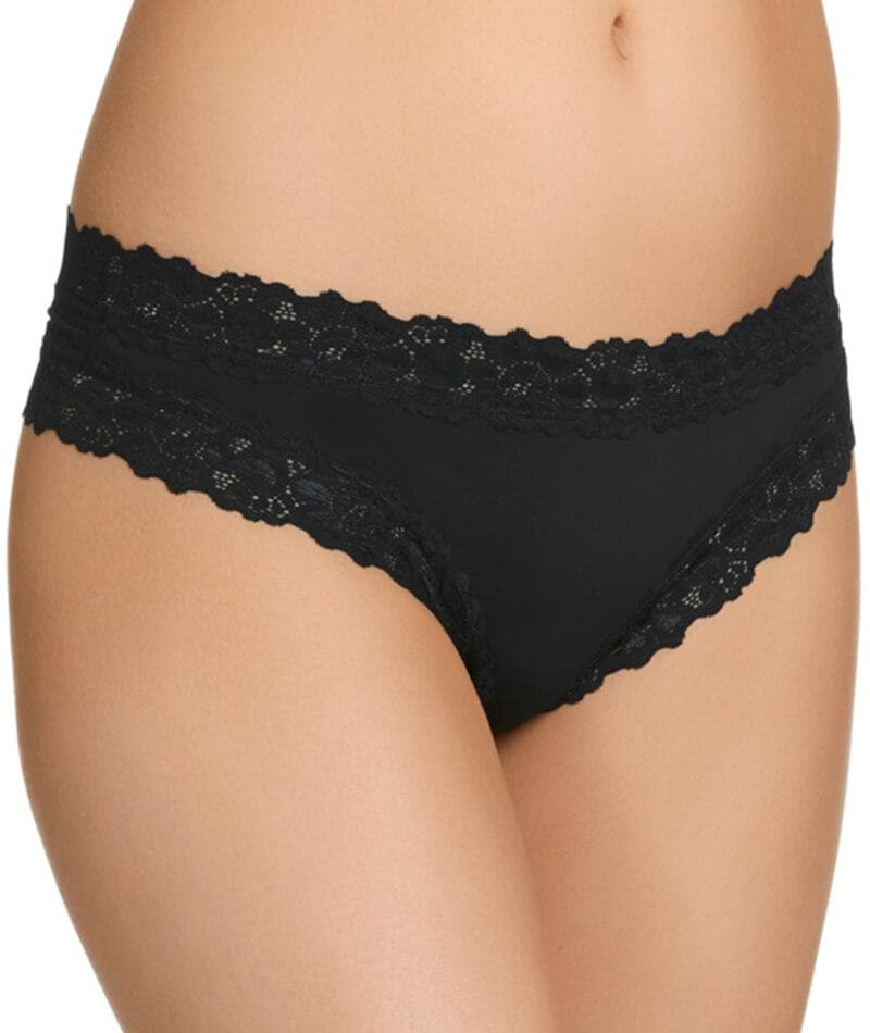Jockey Parisienne Classic Cheeky Brief - Black - Image 3