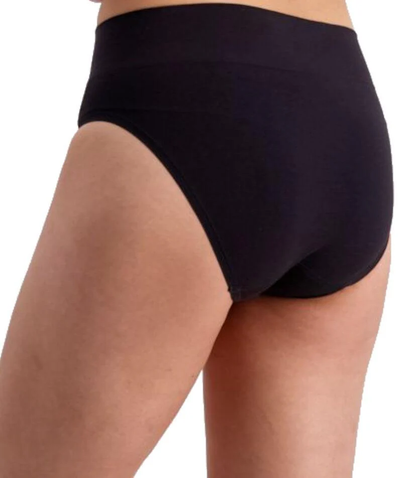 Jockey Skimmies Hi Cut Brief - Black - Image 3