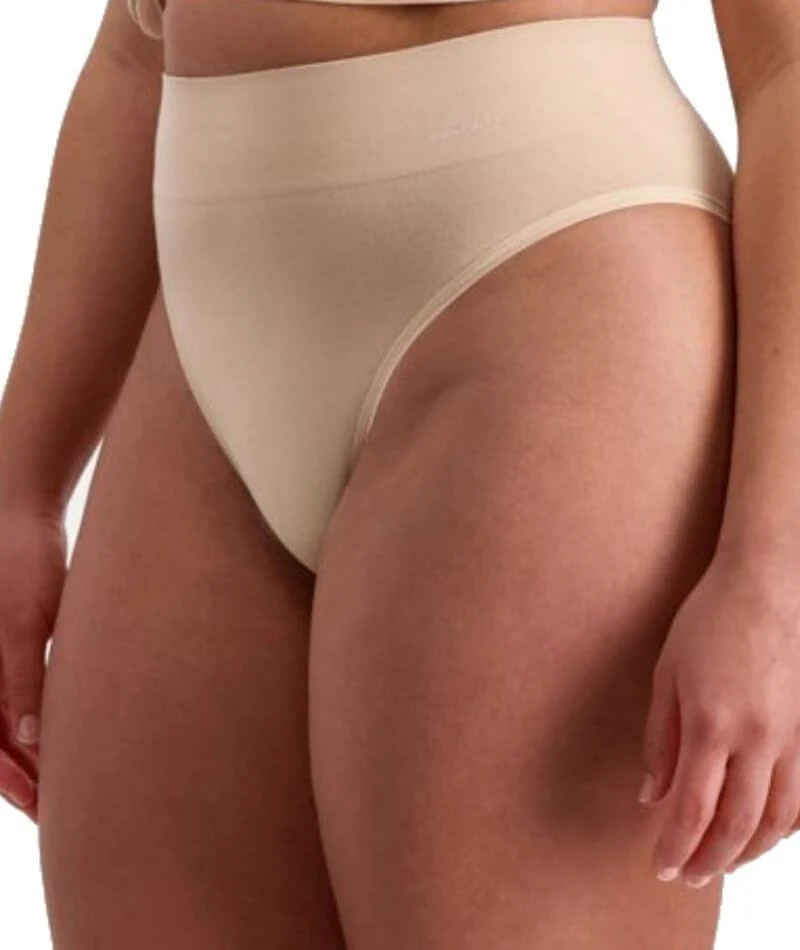 Jockey Skimmies Hi Cut Brief - Nude - Image 2