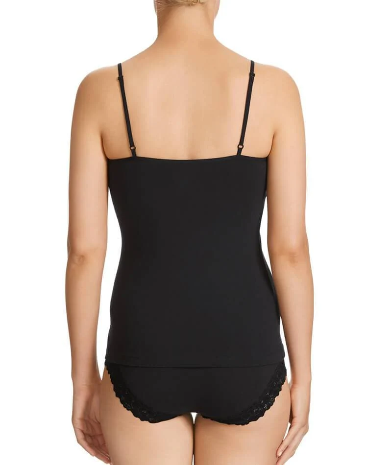 Jockey Parisienne Cotton Camisole - Black - Image 2