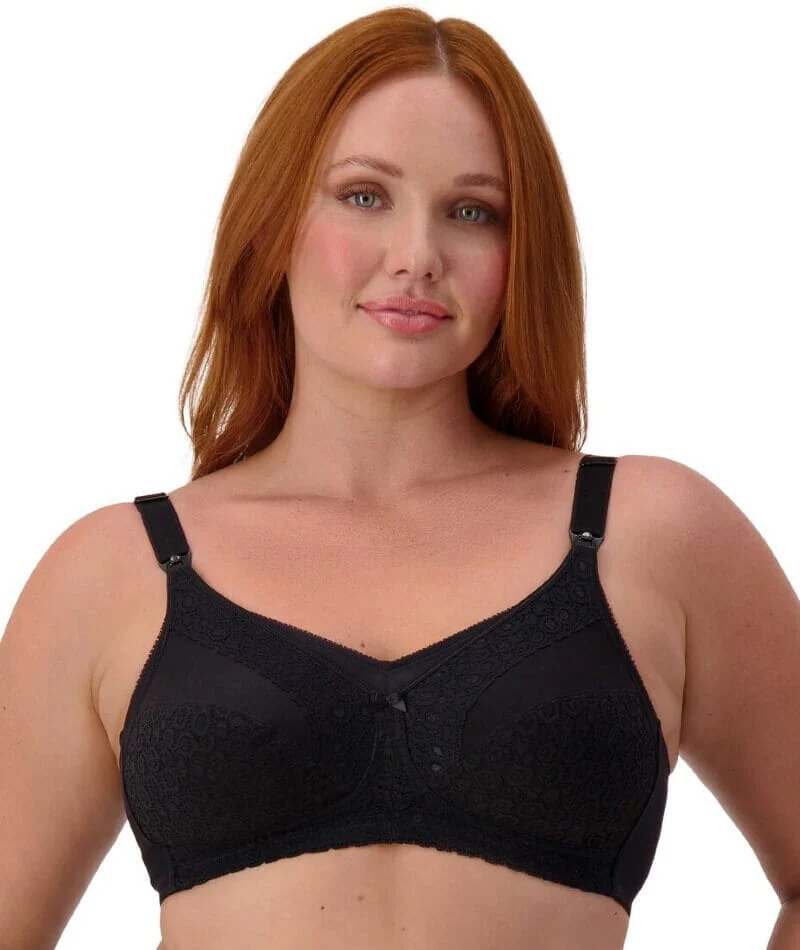 Triumph Lace Maternity Wire-Free Bra - Black - Image 4