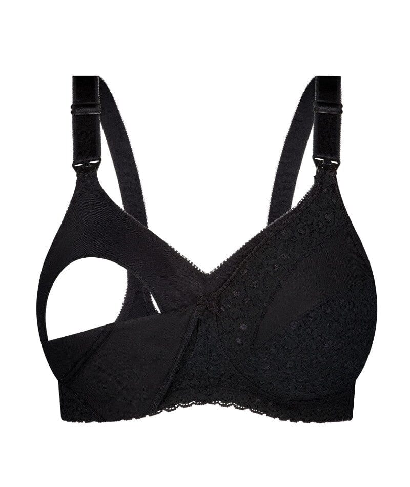 Triumph Lace Maternity Wire-Free Bra - Black - Image 5