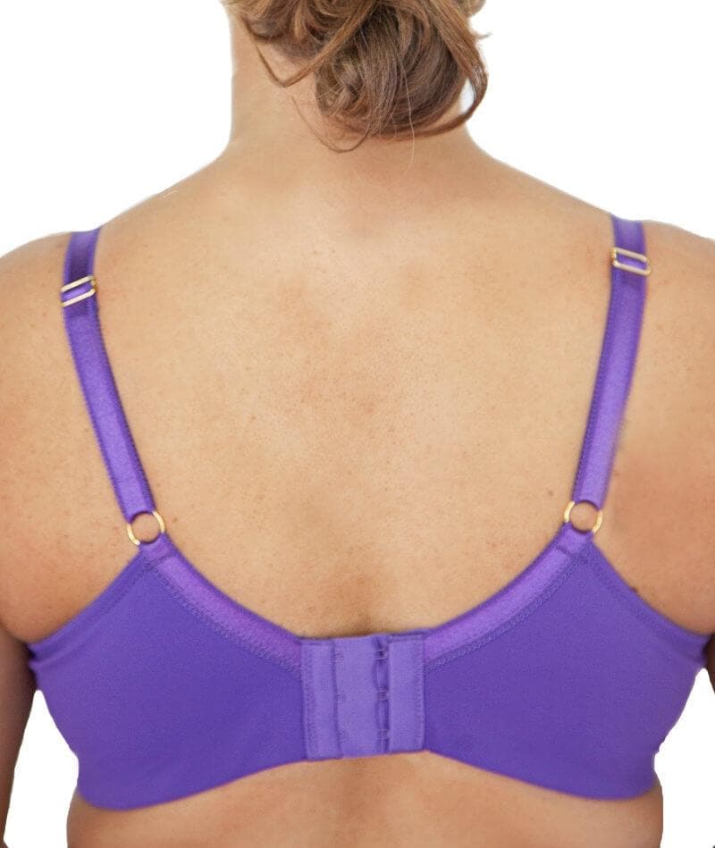 Lady Emprezz Frenchie Padded Shaping Bra - Purple/Aqua - Image 15