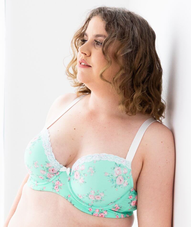 Lady Emprezz Laverne Underwire Contour Bra - Aqua Vintage - Image 5