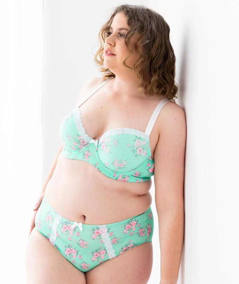 Lady Emprezz Laverne Underwire Contour Bra - Aqua Vintage - Image 9
