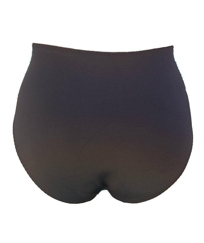 Lady Emprezz Rizzo High Waist Brief - Black/Nude - Image 12