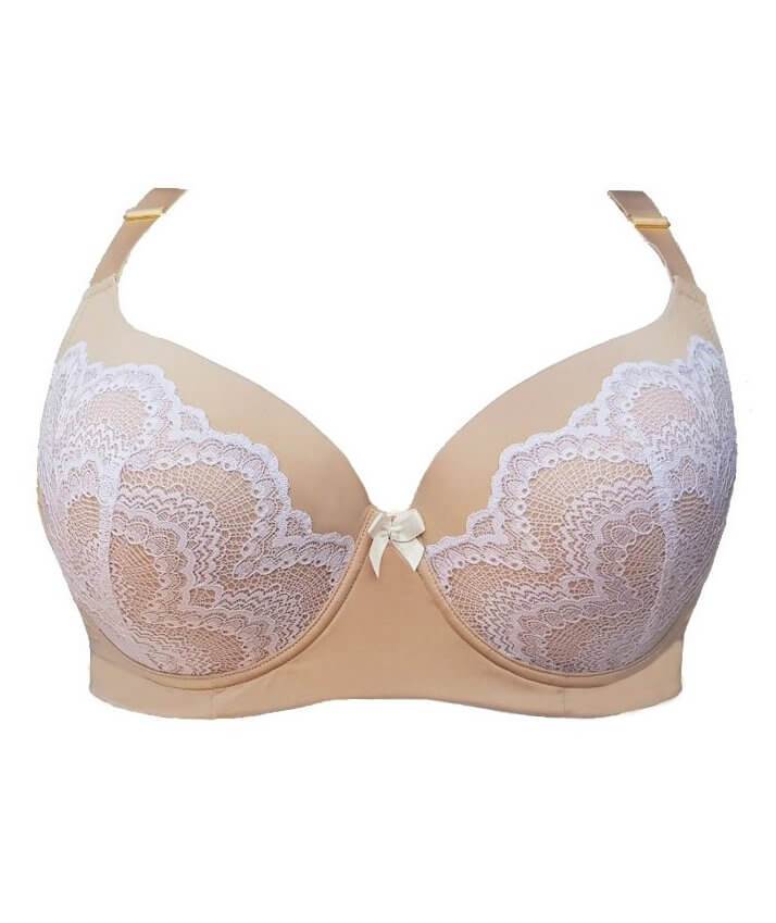 Lady Emprezz Sandy Padded Shaping Bra - Beige - Image 8