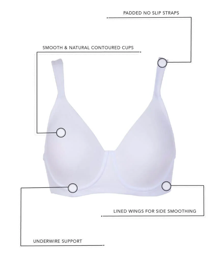 Leading Lady Brigitte Lightly Padded Contour Underwired Bra - Black - Image 7
