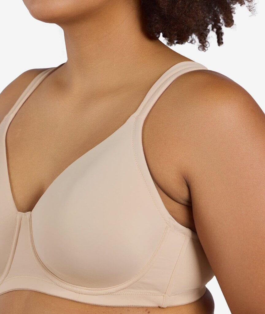 Leading Lady Brigitte Lightly Padded Contour Underwired Bra - Sand - Image 4