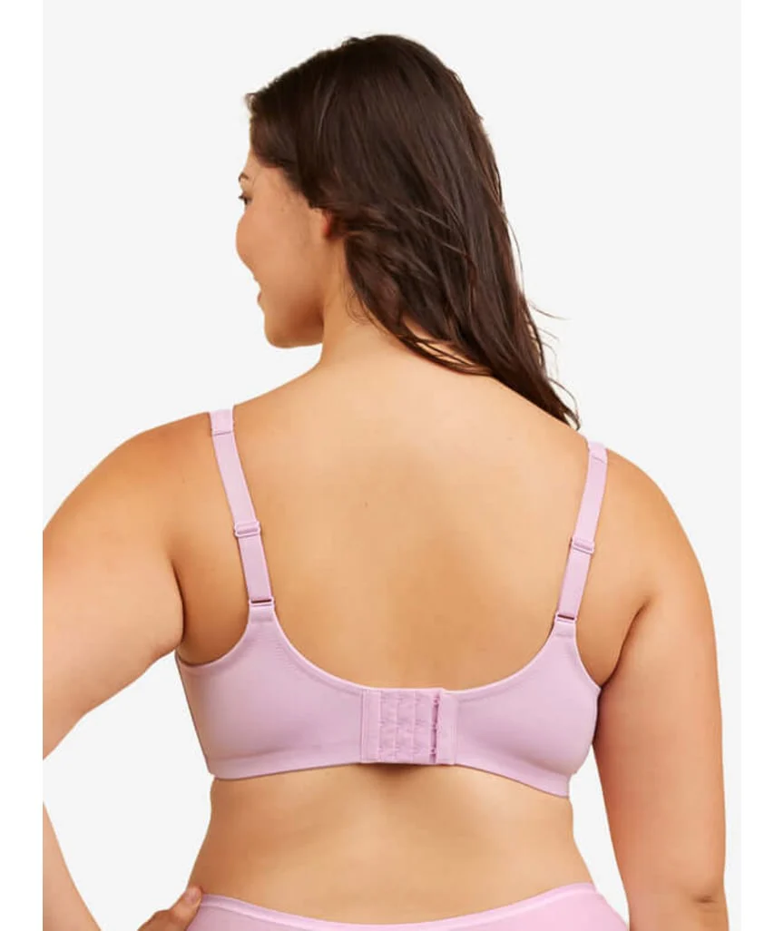 Leading Lady Brigitte Molded Padded Seamless Wire-free Bra - Orchid Bouquet - Image 2