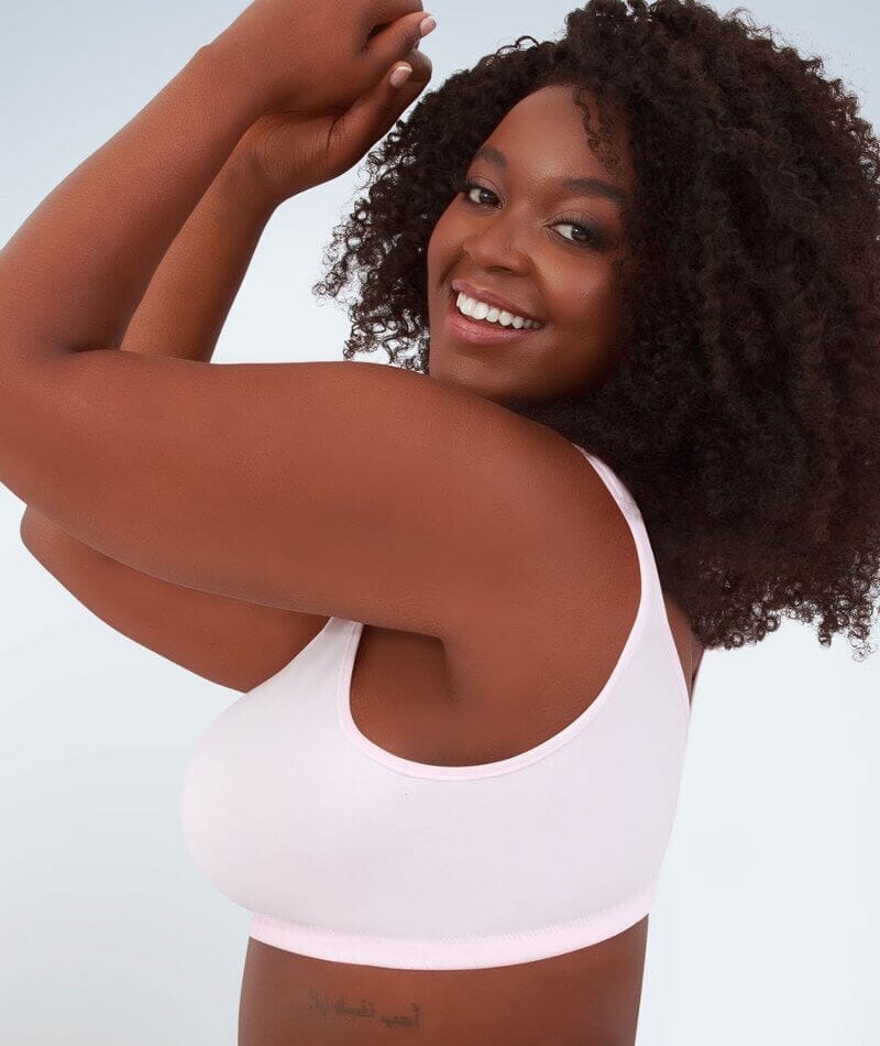 Leading Lady Laurel Wirefree Front Close Comfort Bra - Pink Crush - Image 3