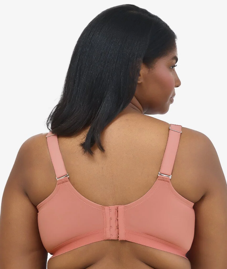 Leading Lady The Aurora Lightly Lined Microfiber Wire-free Bra - Canyon Clay - Image 3