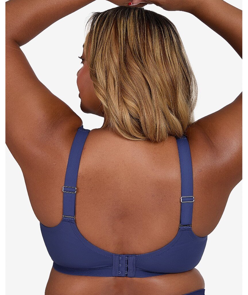 Leading Lady The Aurora Lightly Lined Microfiber Wire-free Bra - Skipper Blue - Image 2