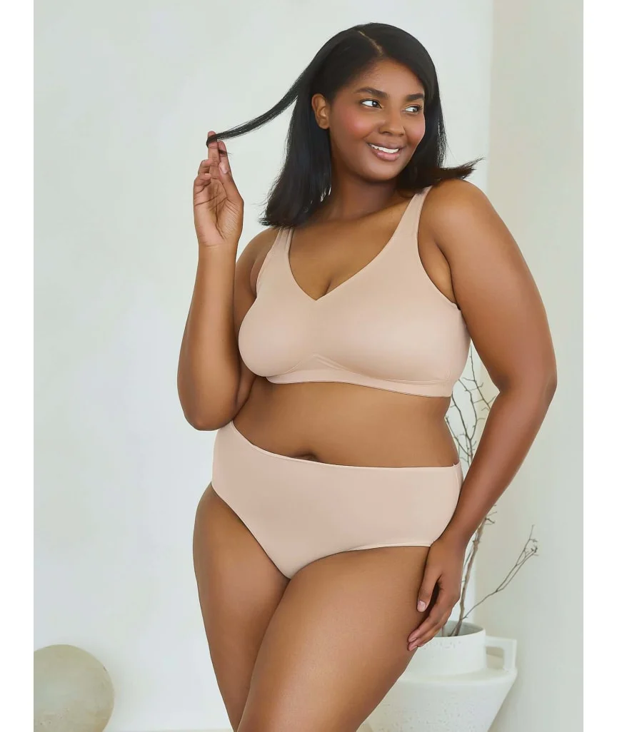 Leading Lady The Claire Wire-free Everyday Comfort Bra - Sand - Image 4