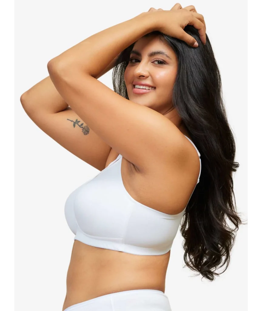 Leading Lady The Claire Wire-free Everyday Comfort Bra - White - Image 3