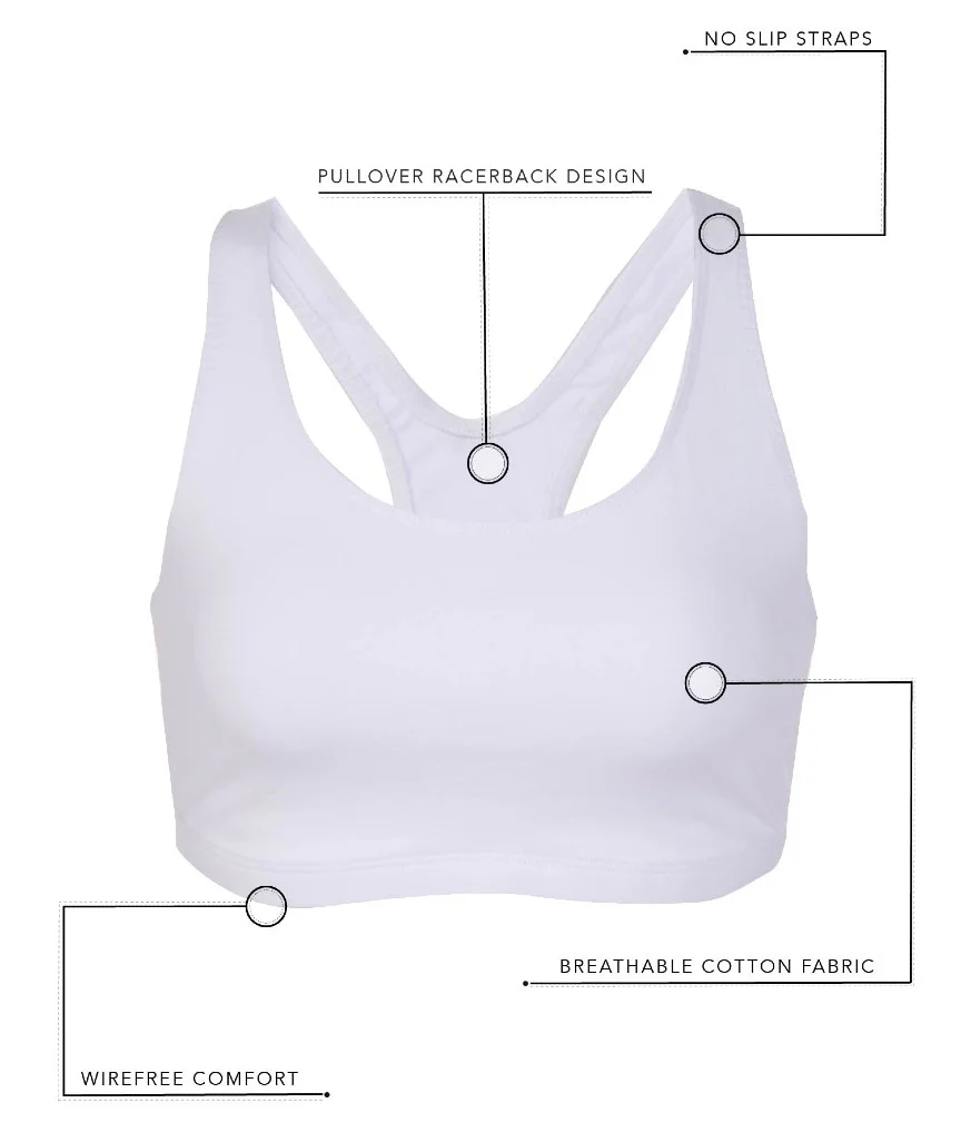 Leading Lady The Serena Wire-free Crop Top - Mocha - Image 6