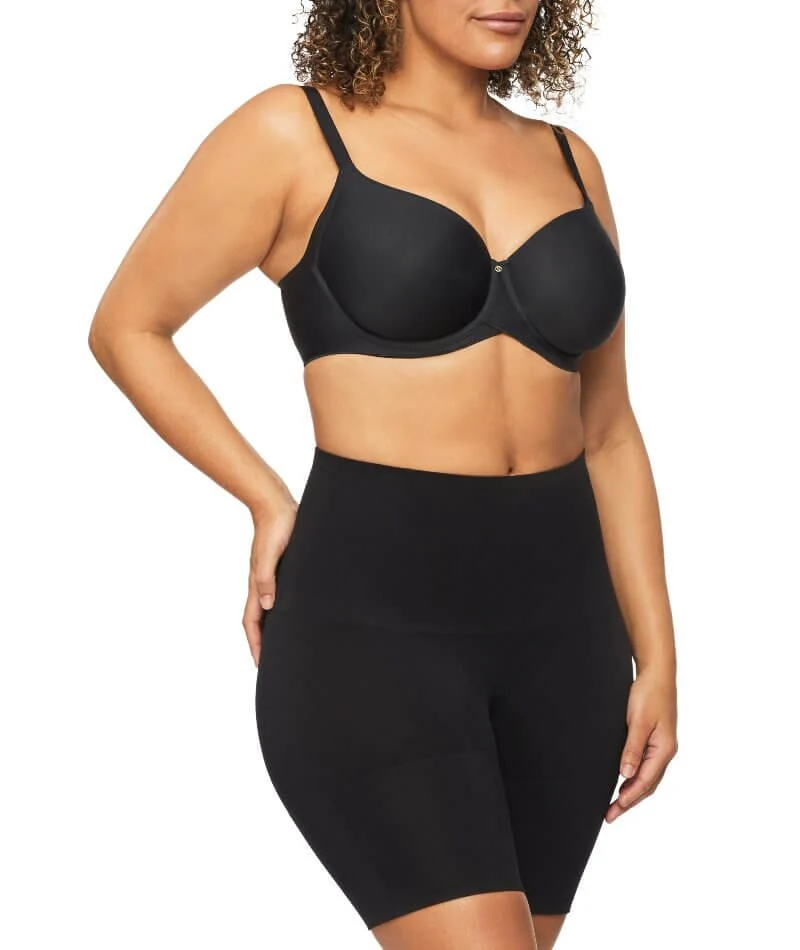 Nancy Ganz Bamboo Essentials Waisted Thigh Shaper Short - Black - Image 8