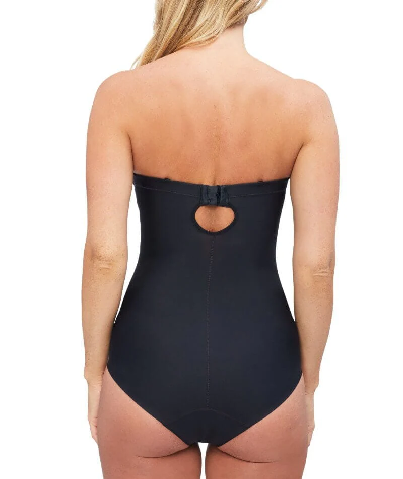 Nancy Ganz Body Define Strapless Bodysuit - Black - Image 2