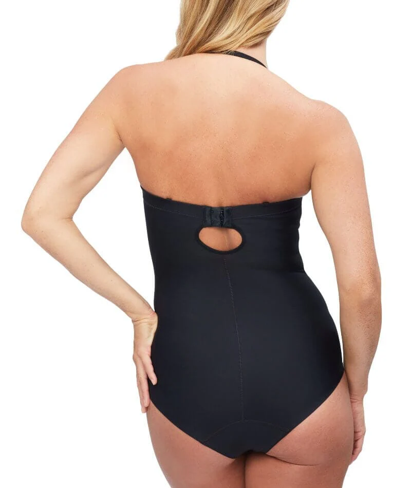 Nancy Ganz Body Define Strapless Bodysuit - Black - Image 6