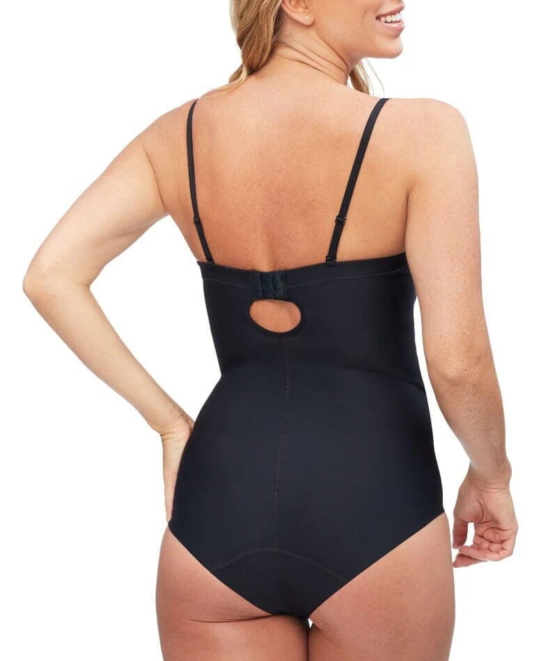 Nancy Ganz Body Define Strapless Bodysuit - Black - Image 7