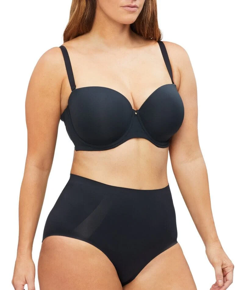 Nancy Ganz Body Define Strapless Full Cup Contour Bra - Black - Image 12