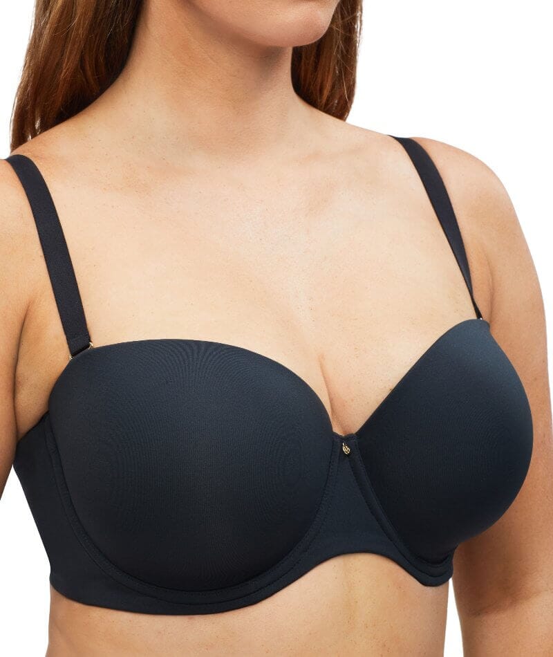 Nancy Ganz Body Define Strapless Full Cup Contour Bra - Black - Image 5
