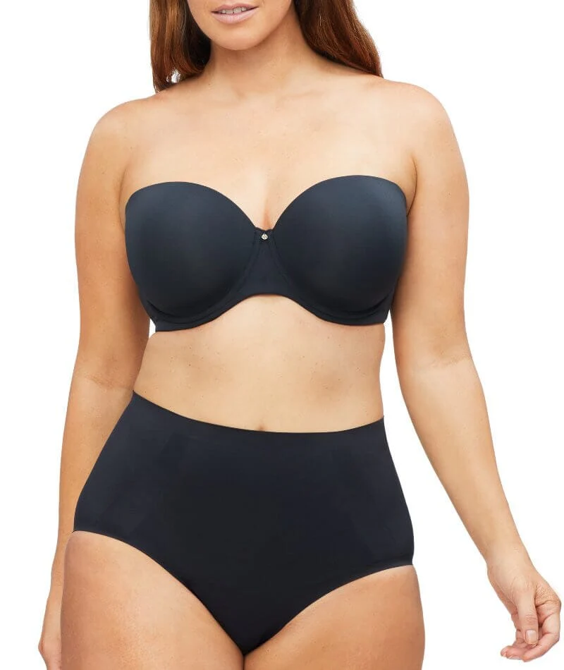 Nancy Ganz Body Define Strapless Full Cup Contour Bra - Black - Image 8
