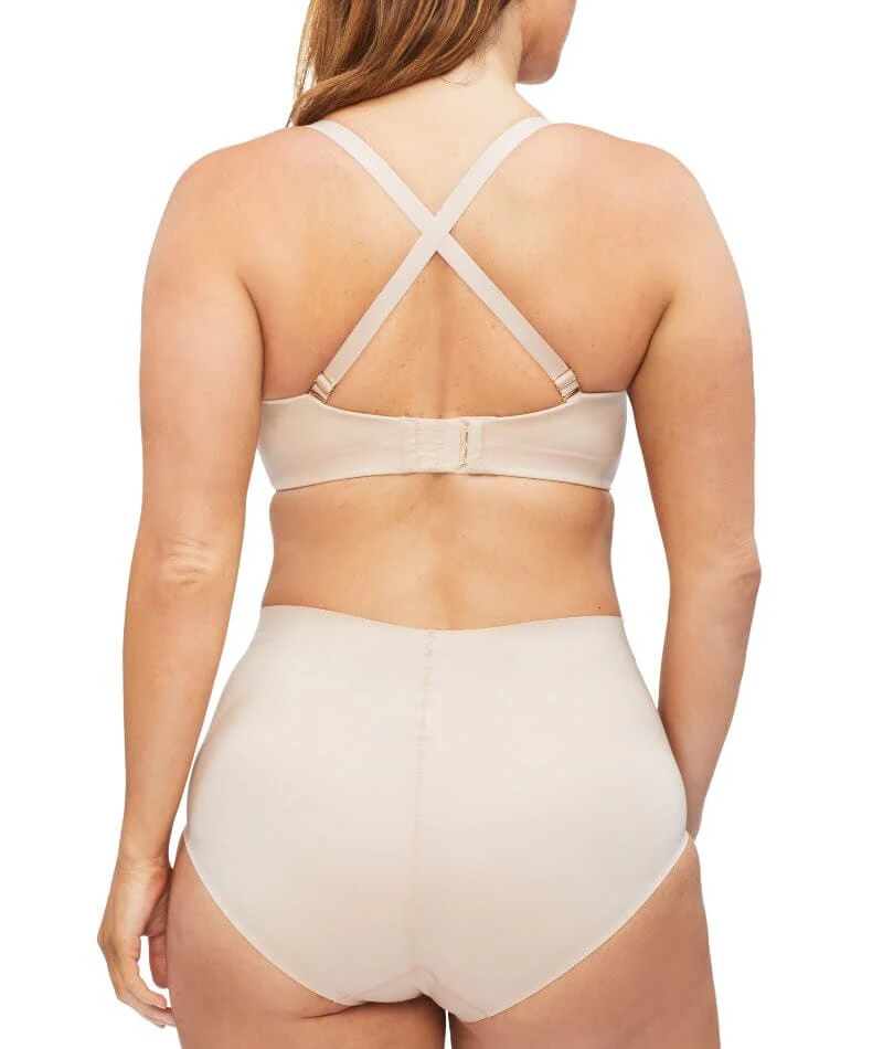 Nancy Ganz Body Define Strapless Full Cup Contour Bra - Warm Taupe - Image 11
