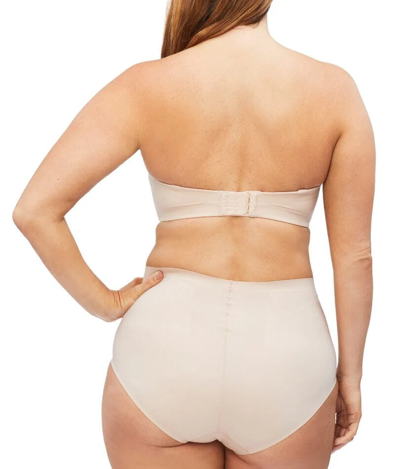 Nancy Ganz Body Define Strapless Full Cup Contour Bra - Warm Taupe - Image 9