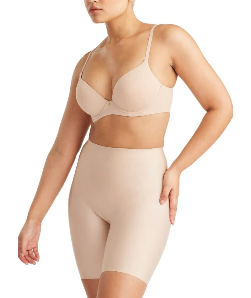 Nancy Ganz No VPL Waisted Thigh Shaper - Warm Taupe - Image 4