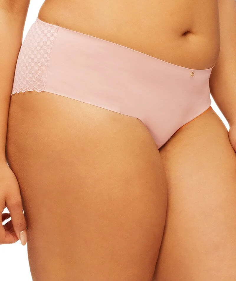 Nancy Ganz Revive Lace Midi Brief - Rose Quartz - Image 3