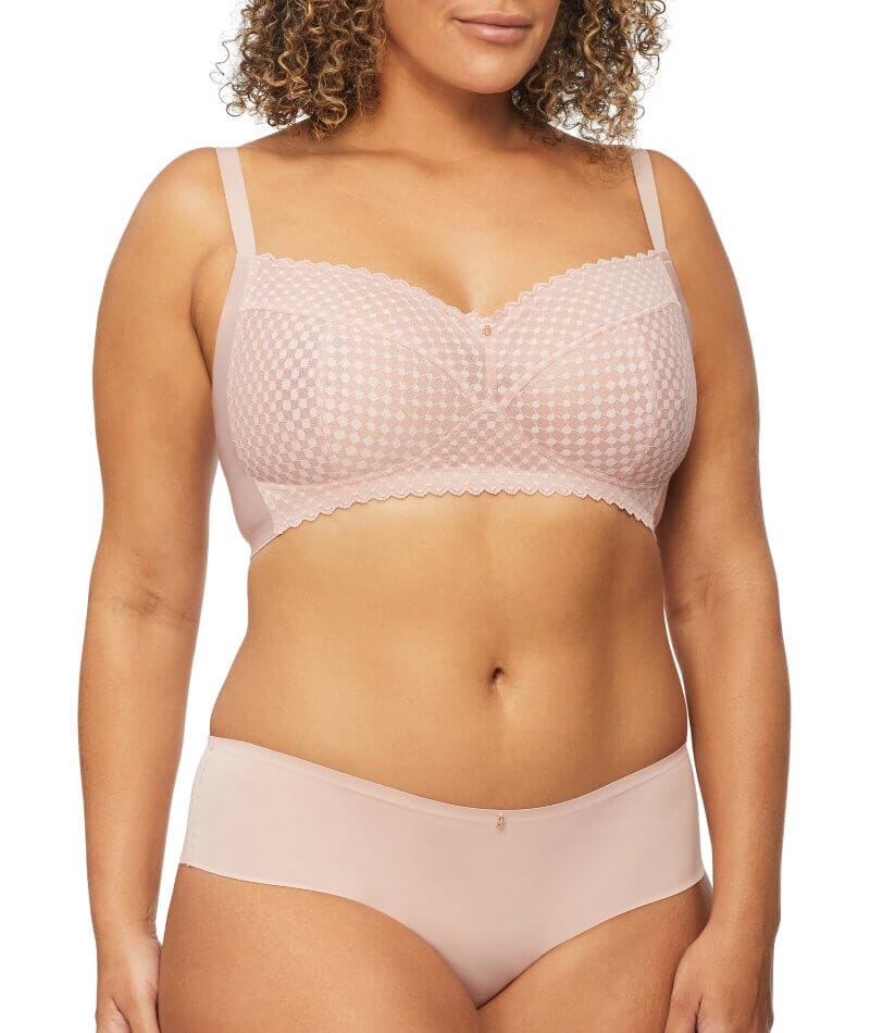 Nancy Ganz Revive Lace Midi Brief - Rose Quartz - Image 4