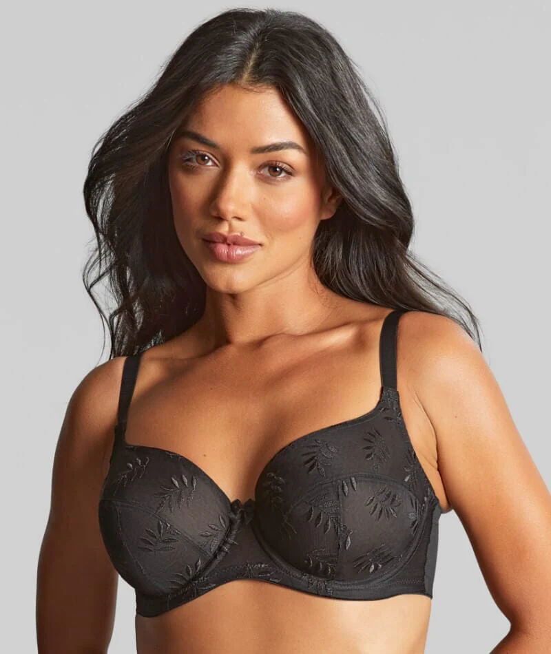 Panache Tango Underwired Balconnet Bra - Black - Image 2