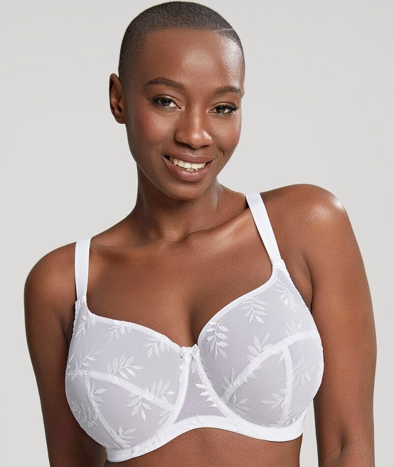 Panache Tango Underwired Balconnet Bra - White - Image 3