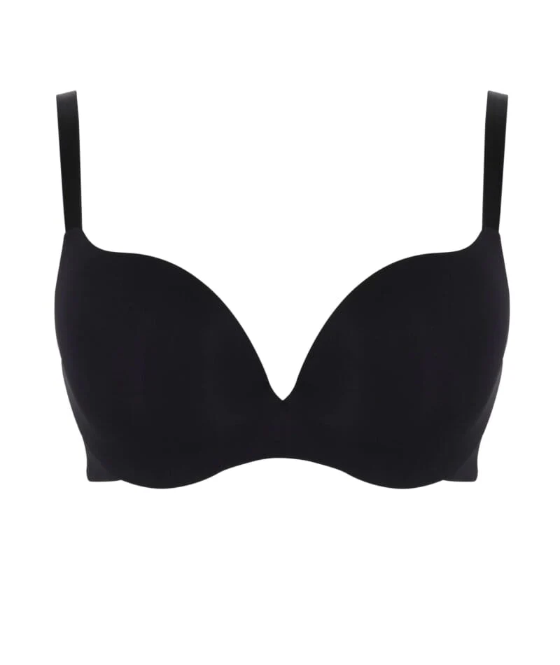 Panache 365 Underwired Plunge Bra - Black - Image 10