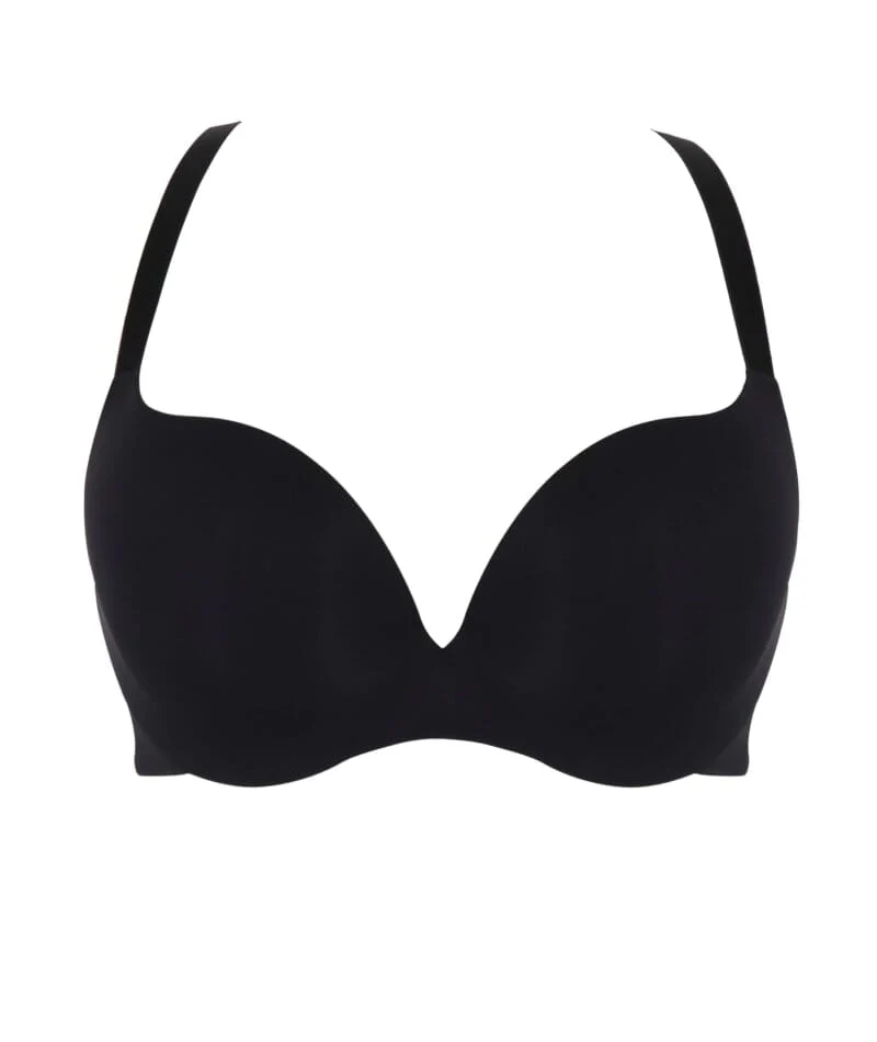 Panache 365 Underwired Plunge Bra - Black - Image 11
