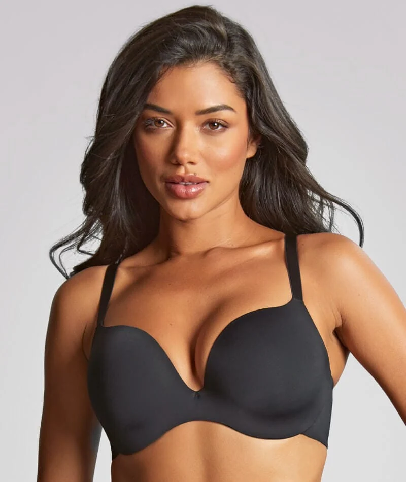 Panache 365 Underwired Plunge Bra - Black - Image 8