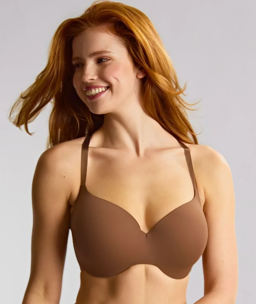 Panache 365 Underwired T-Shirt Bra - Cocoa - Image 6