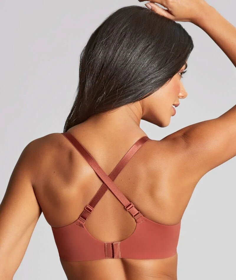 Panache 365 Underwired T-Shirt Bra - Lipstick - Image 3