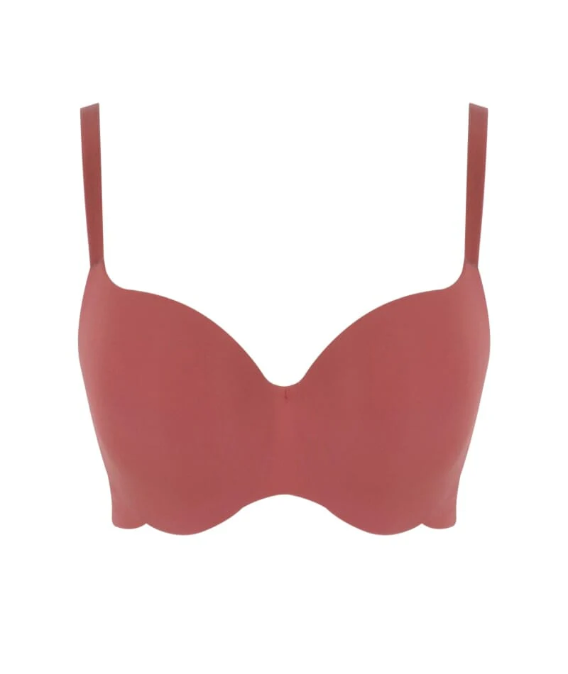 Panache 365 Underwired T-Shirt Bra - Lipstick - Image 9