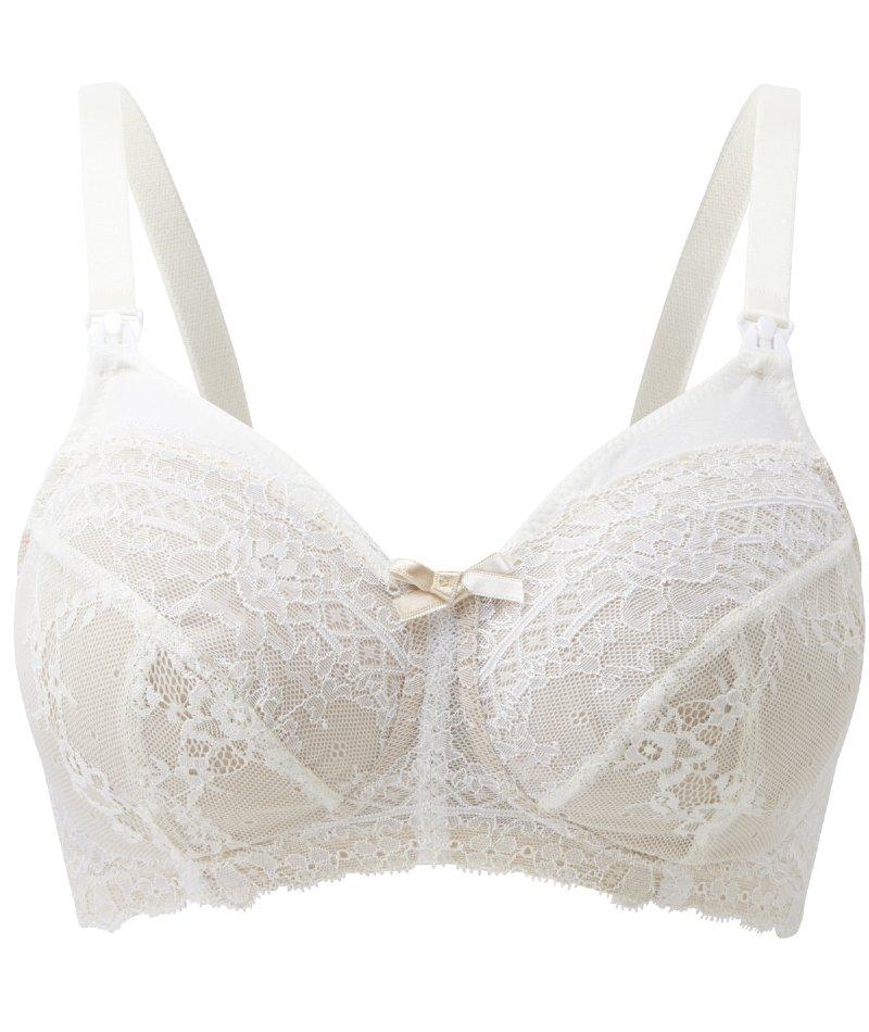 Panache Sophie Wire-free Nursing Bra - Linen - Image 4