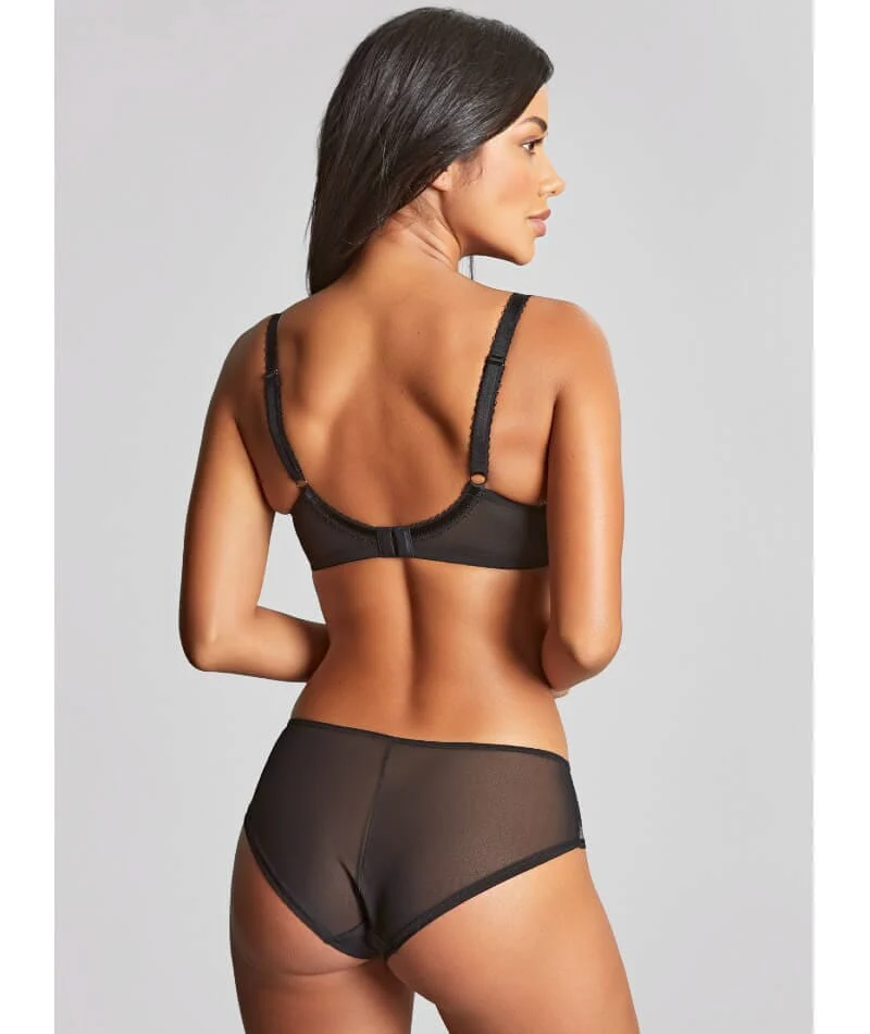 Panache Clara Full Cup Underwired Bra - Charcoal/Black - Image 15
