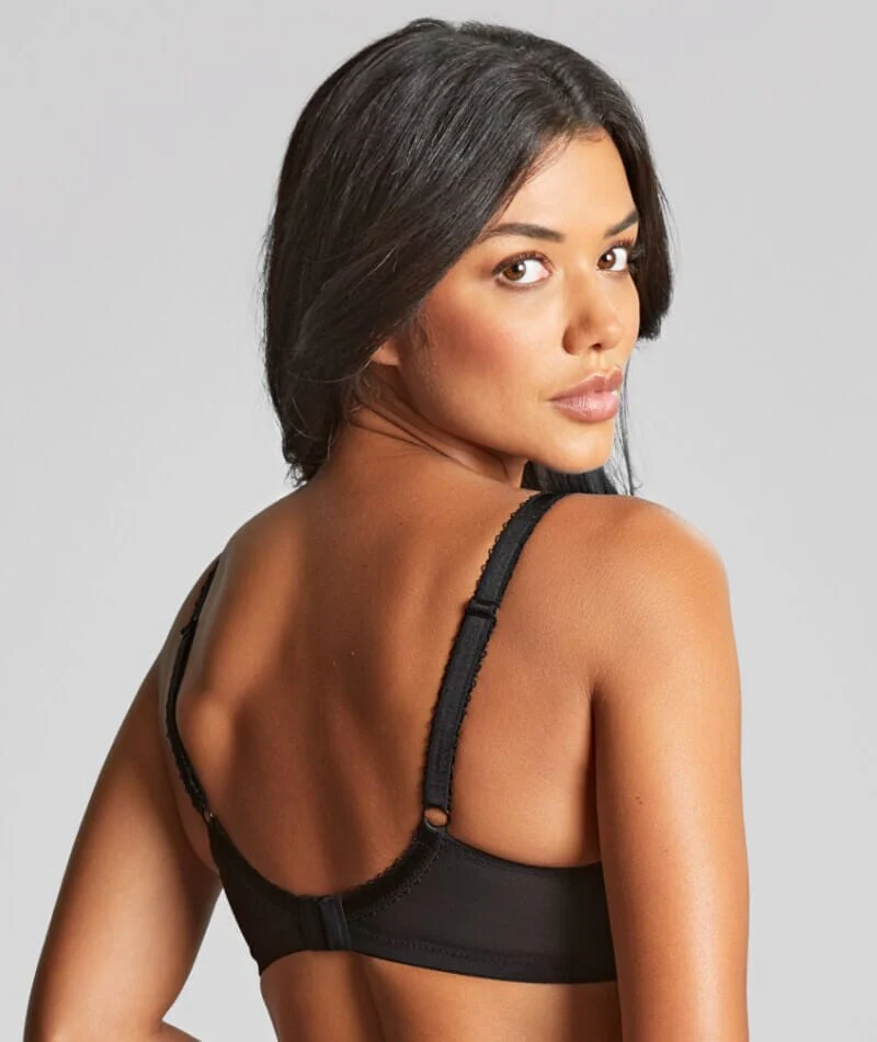 Panache Clara Full Cup Underwired Bra - Charcoal/Black - Image 8