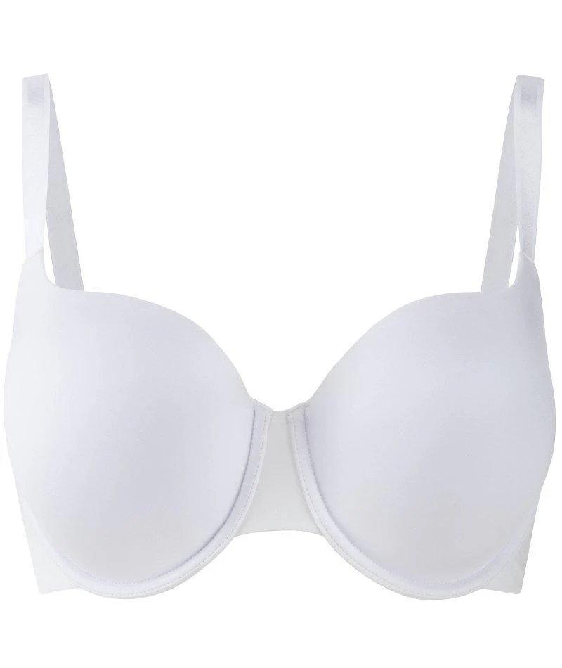 Panache Porcelain Elan Moulded Underwired T-Shirt Bra - White - Image 5