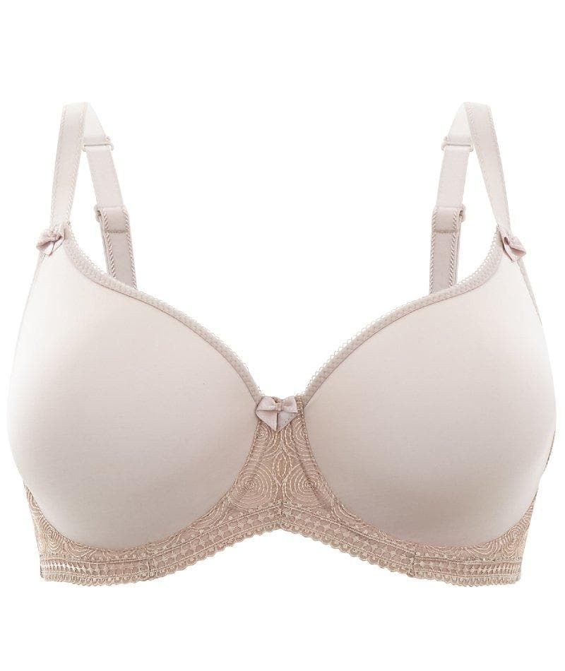 Panache Cari Moulded Spacer Underwired T-Shirt Bra - Champagne - Image 15