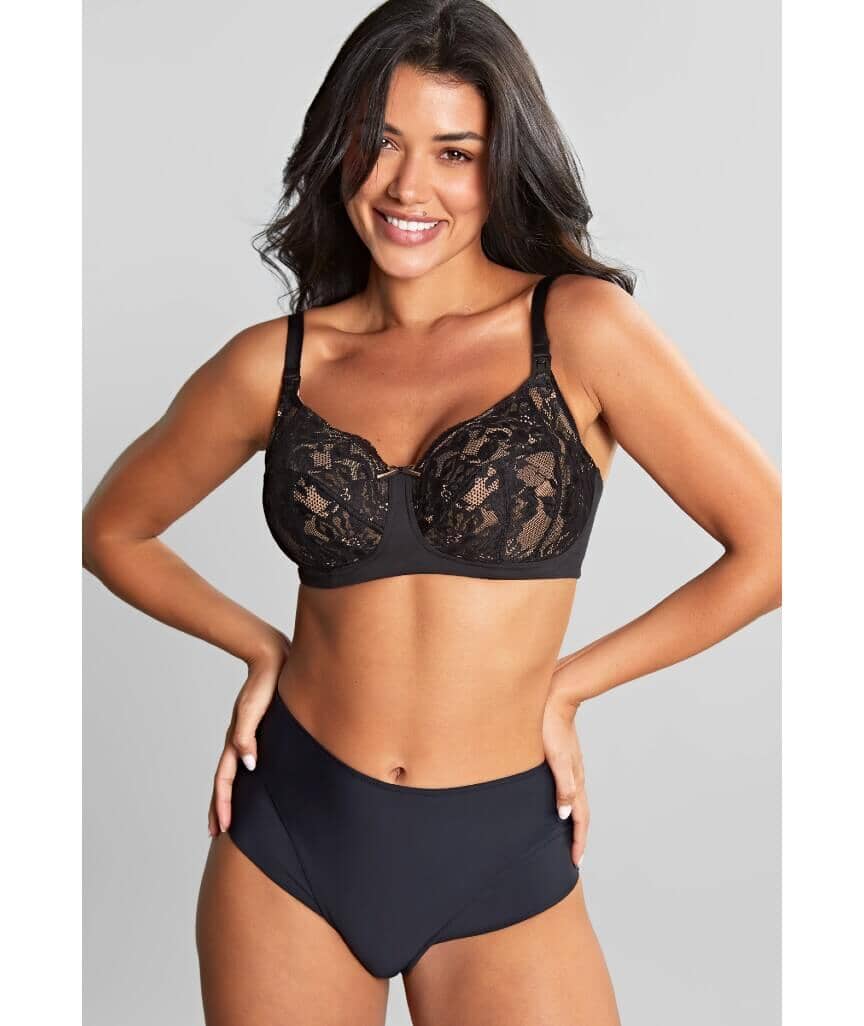 Panache Ada Nursing Wire-free Bra - Black/Latte - Image 4