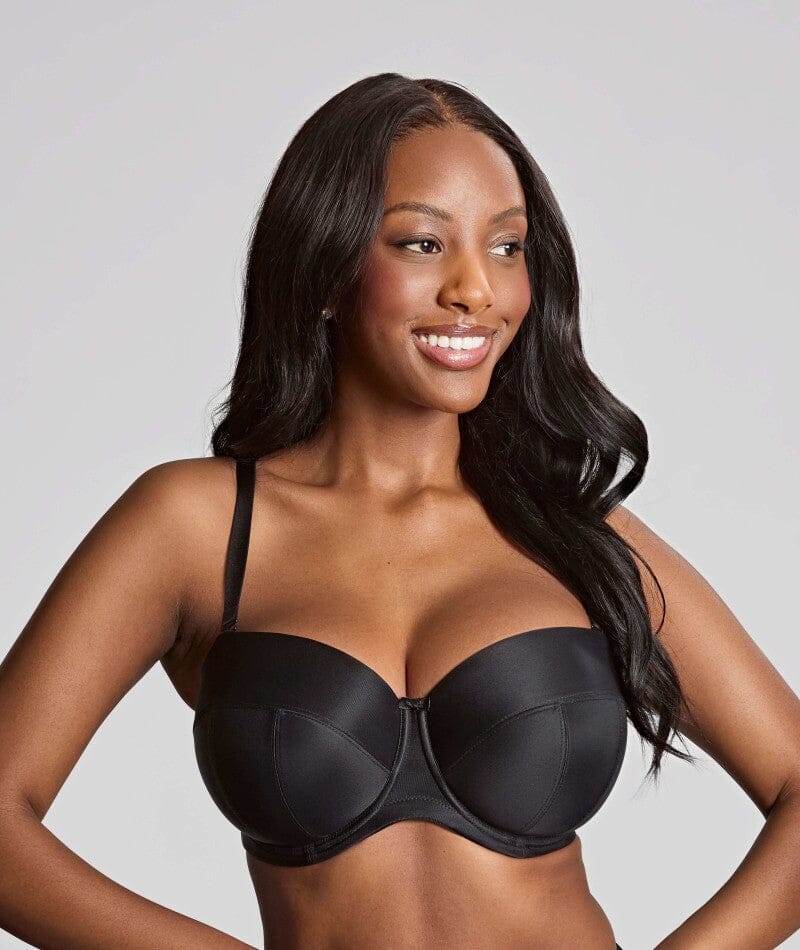 Panache Alice Underwired Strapless Bra - Black - Image 2