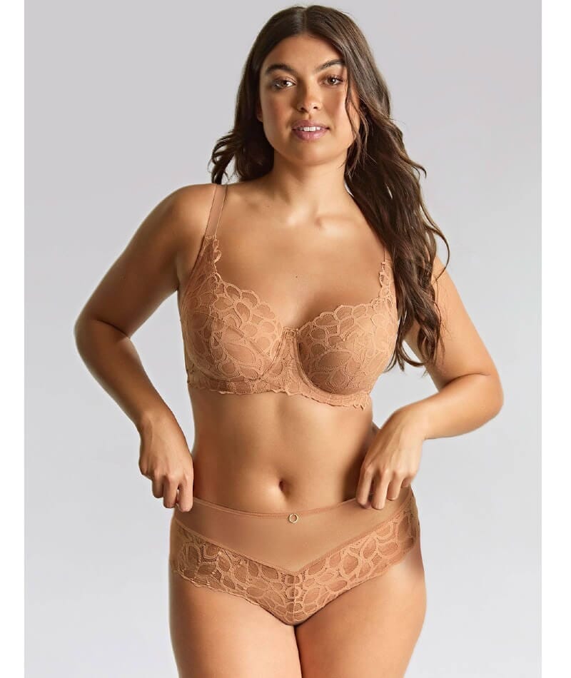 Panache Allure Deep Brief - Honey - Image 4