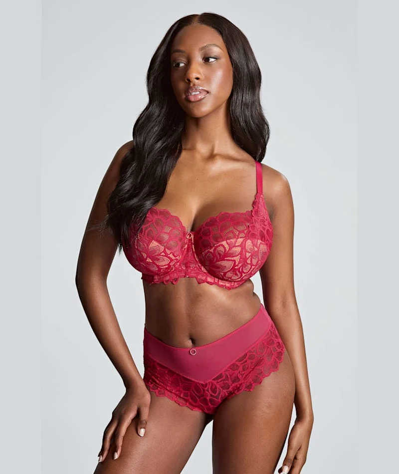 Panache Allure Deep Brief - Raspberry - Image 4